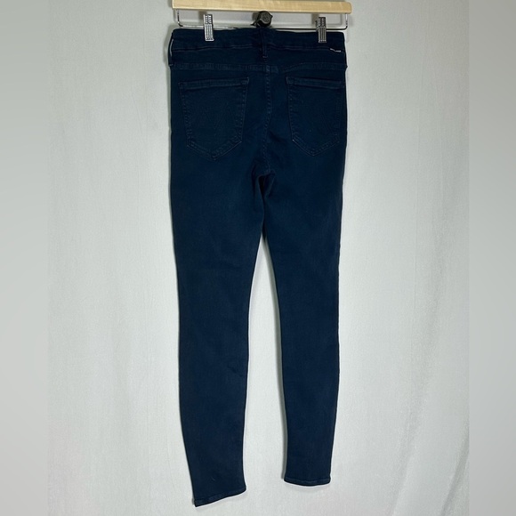 MOTHER The Looker navy blue - 27 - Picture 5 of 7